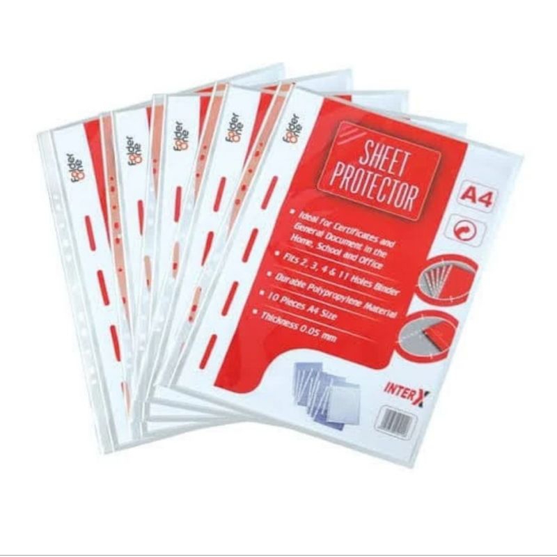 Pp Pocket A4 / Sheet Protektor A4