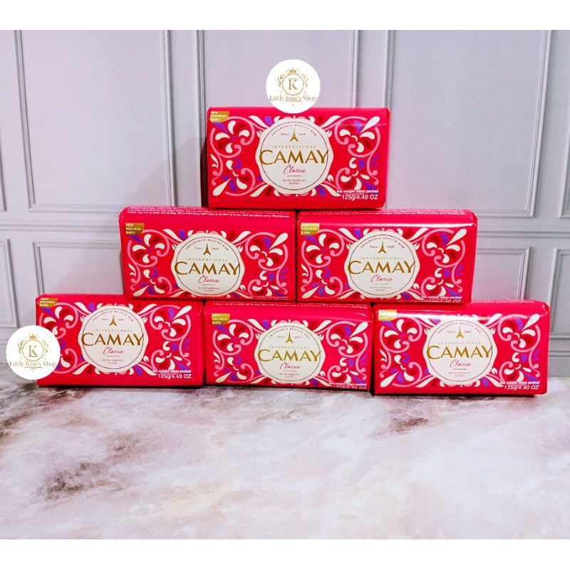 CAMAY International Soap Bar 125 gram / CAMAY Sabun Batang Sabun Mandi Jadul / CAMAY Classic / CAMAY