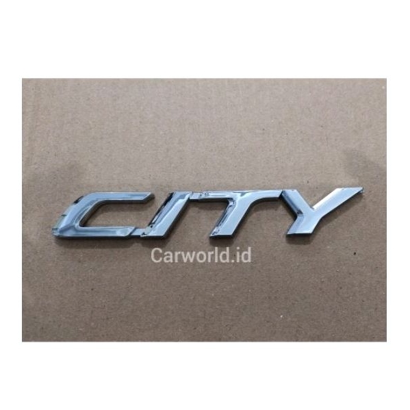 Emblem Tulisan Logo Honda CITY Tempel