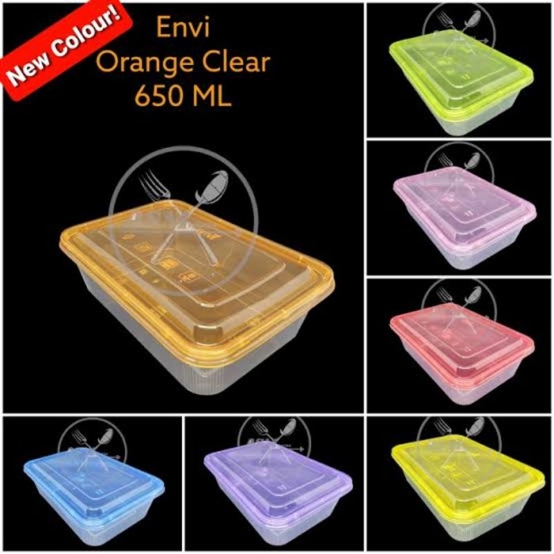 Thinwall Warna Envi 650 ml dan 500 ml ecer