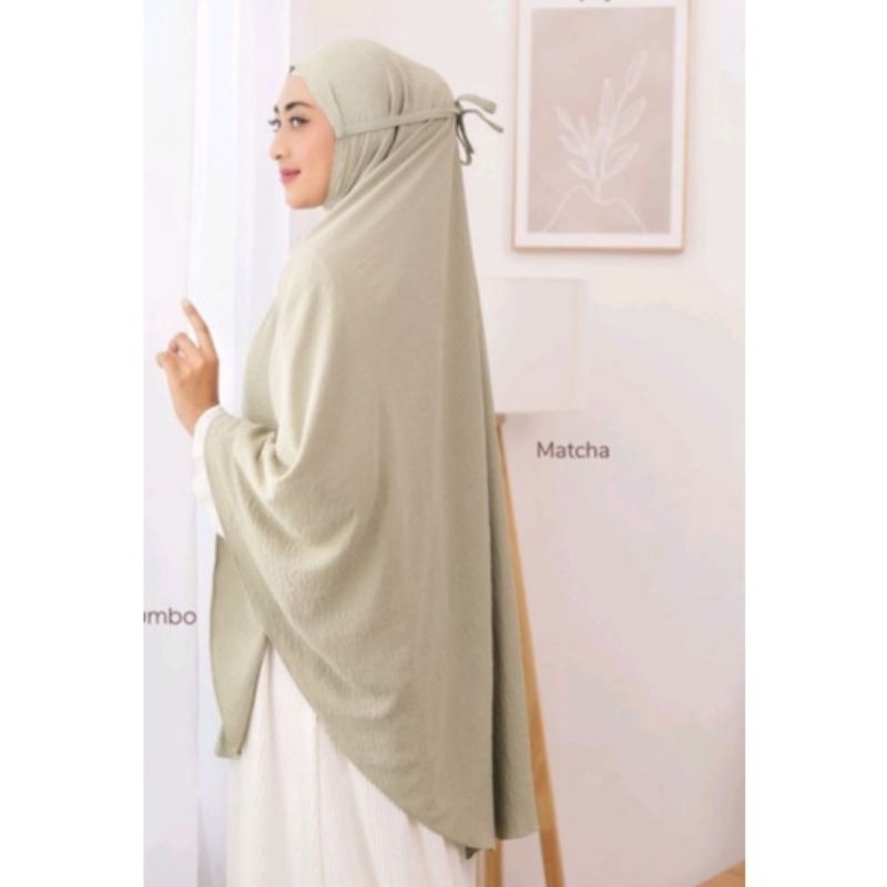 KHIMAR JILBAB JUMBO/HIJAB NON PET/INSTAN BERGO SYAR'I/JILBAB MURAH