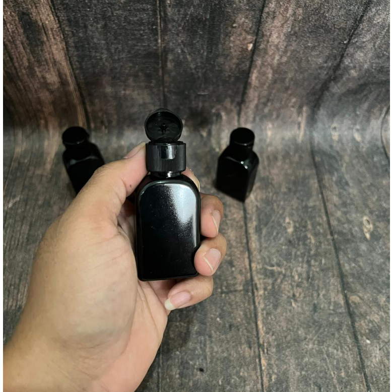 botol BLACK antis 30ml / 30 ml tutup FLIPTOP