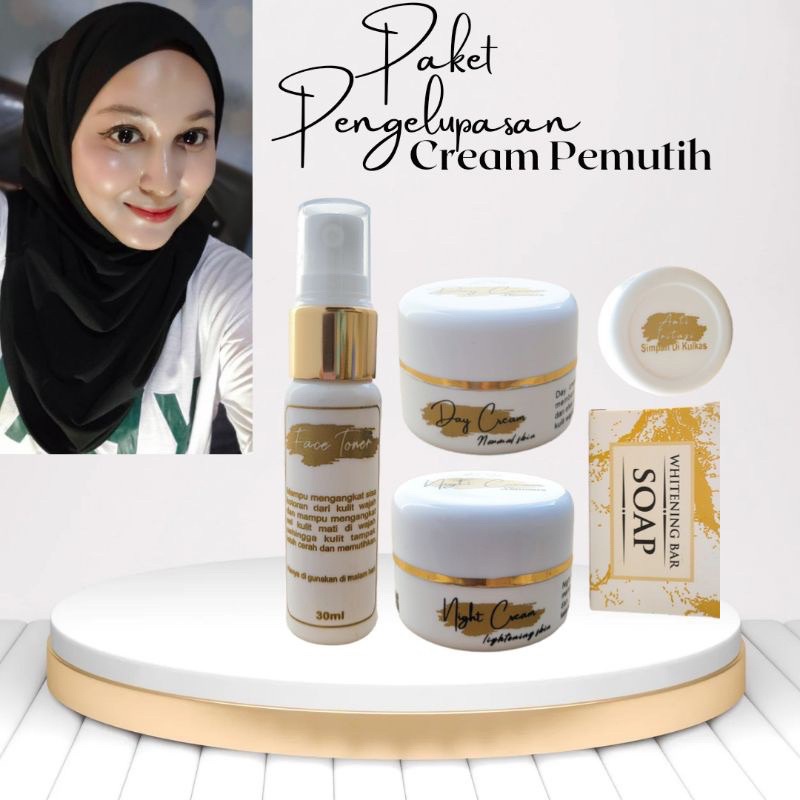 CREAM PEMUTIH WAJAH [PAKET PENGELUPASAN & PAKET NON PENGELUPASAN]CREAM PEMUTIH WAJAH/PEMUTIH WAJAH/S