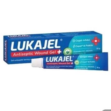 Lukajel 10gr gel antiseptik luka exp 2025 salep