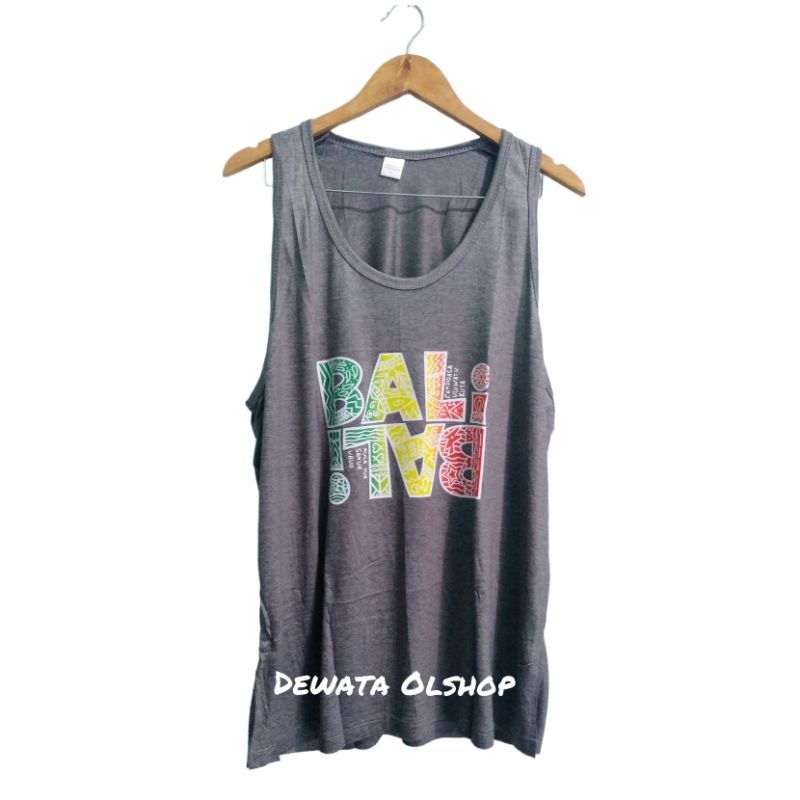 Kaos Singlet Bali Ukuran L Kaos Singlet Pria Adem Murah