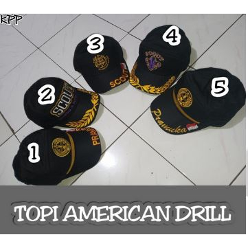 Topi Pramuka American Drill