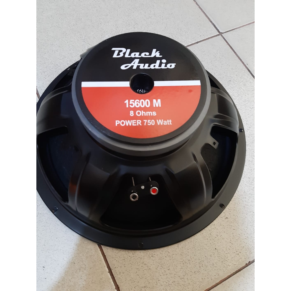 Speaker Black Audio 15600 M/MB Original Ngebass Speaker Profesional 15 inch original daun tebal