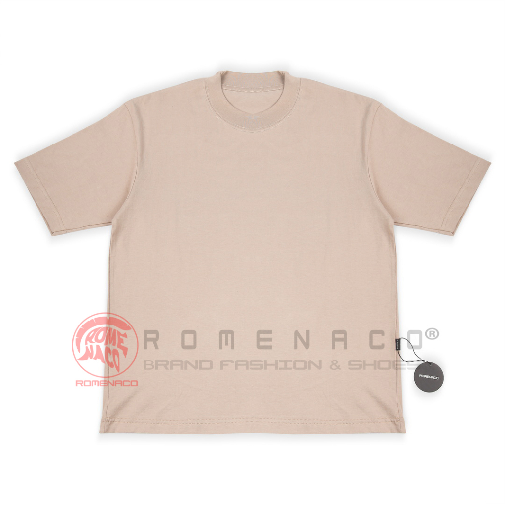 Romenaco Kaos All Size Wanita Warna Latte R139C