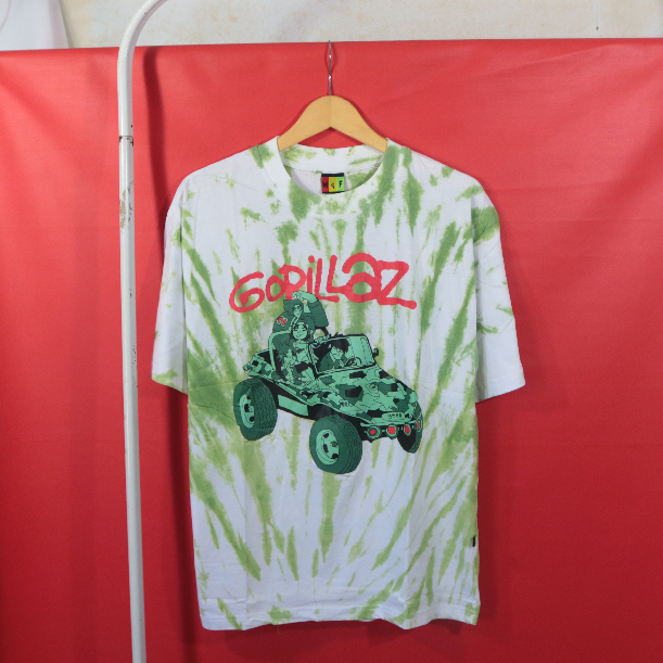 T-shirt Oversize Mcf Gorillaz Ride Tie Dye
