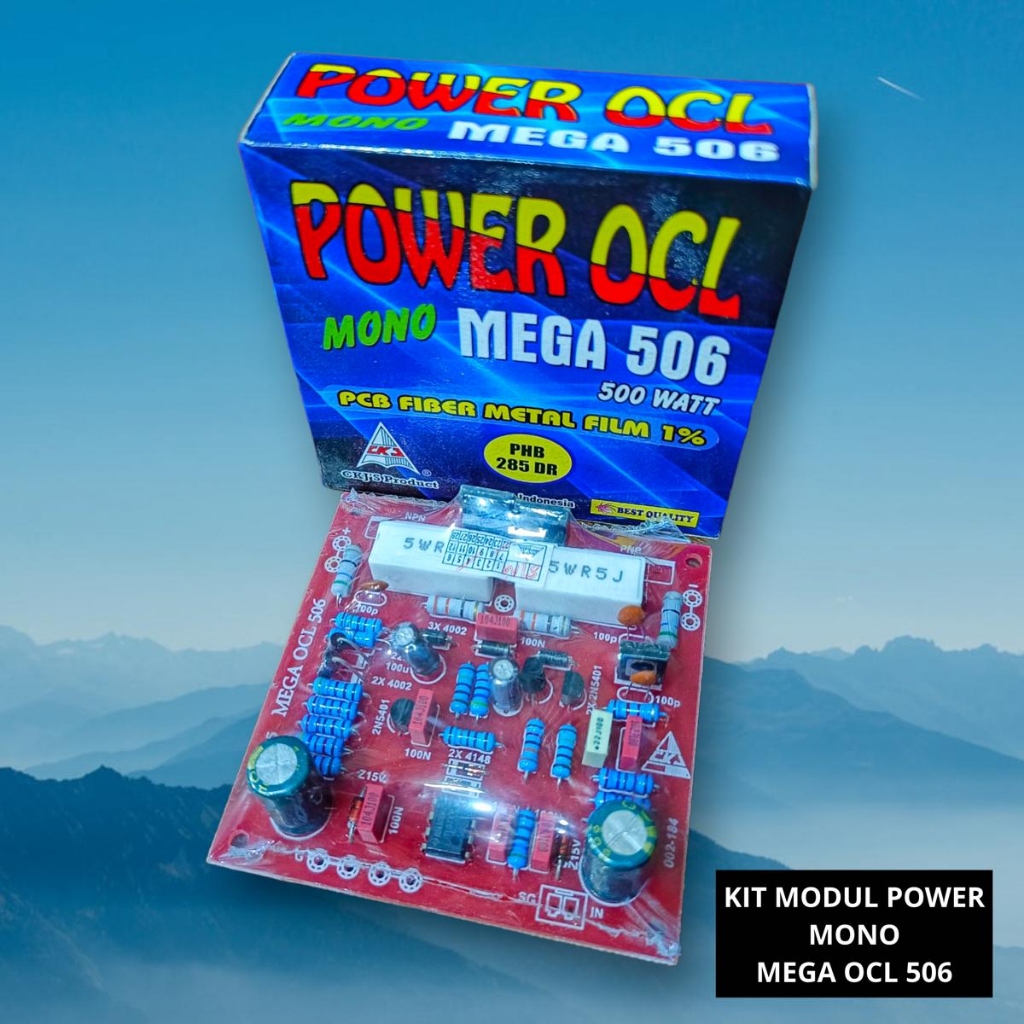 Kit Modul Mono Mega OCL 506 ( CKJ ) Fiber Driver Power Amplifier