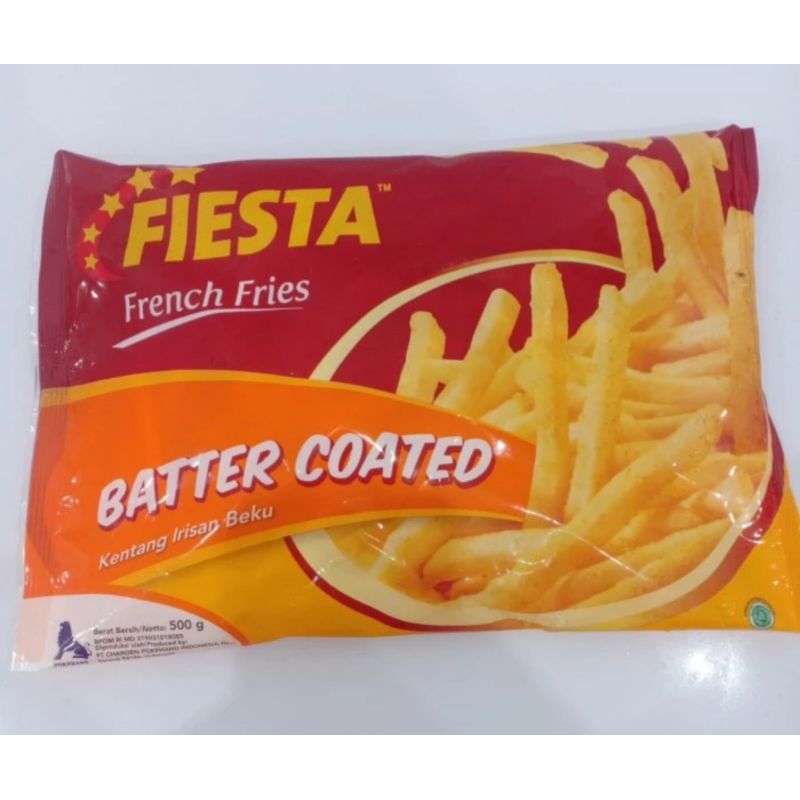 

FIESTA BATTER COATED / KENTANG GORENG 500 gr