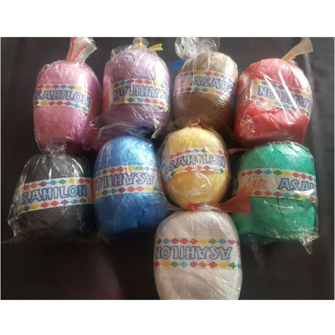 

Tali Rafia Asahilon Halus Warna Warni