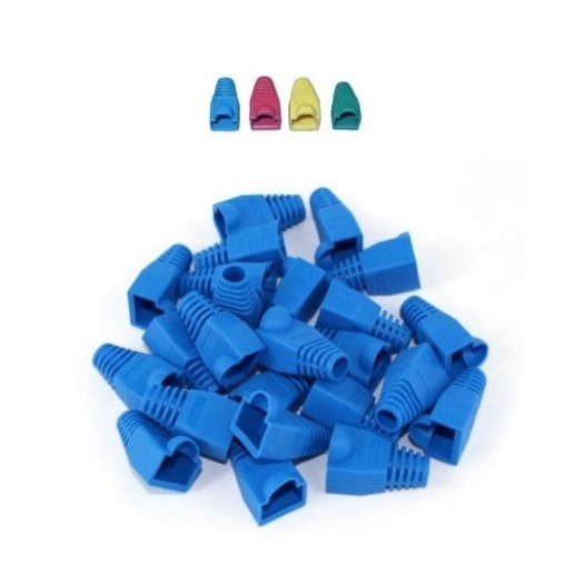 PLUGBOOT Isi 50Pcs/Karet Konektor UTP RJ45/Plug Boot/Pelindung RJ 45