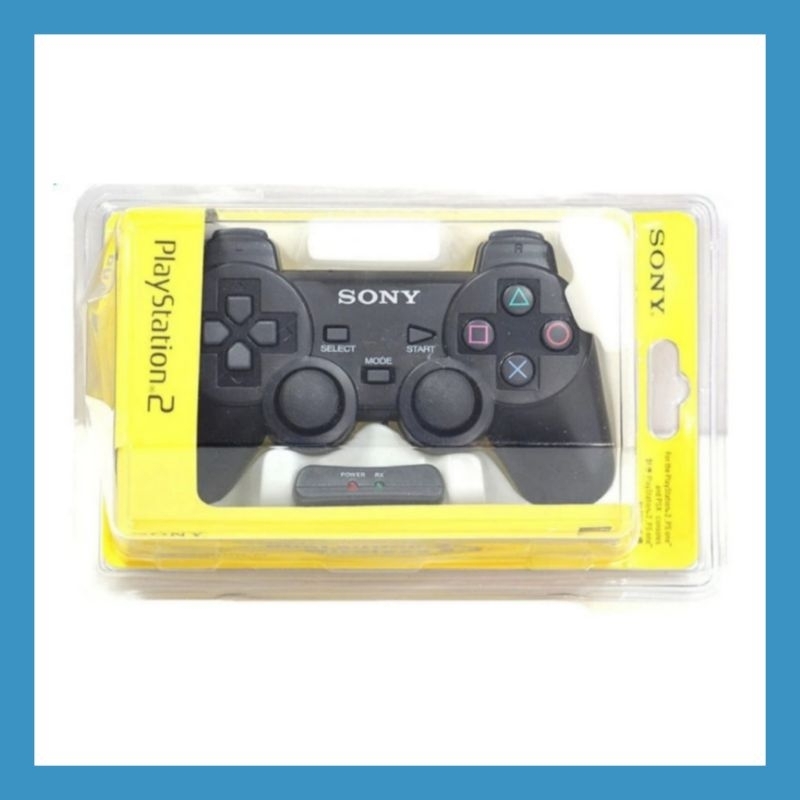 Stik ps2 wireless warna hitam