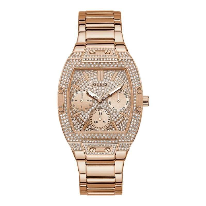 promo GUESS Watches GW0104L3 Original RAVEN Jam Tangan Wanita Rosegold