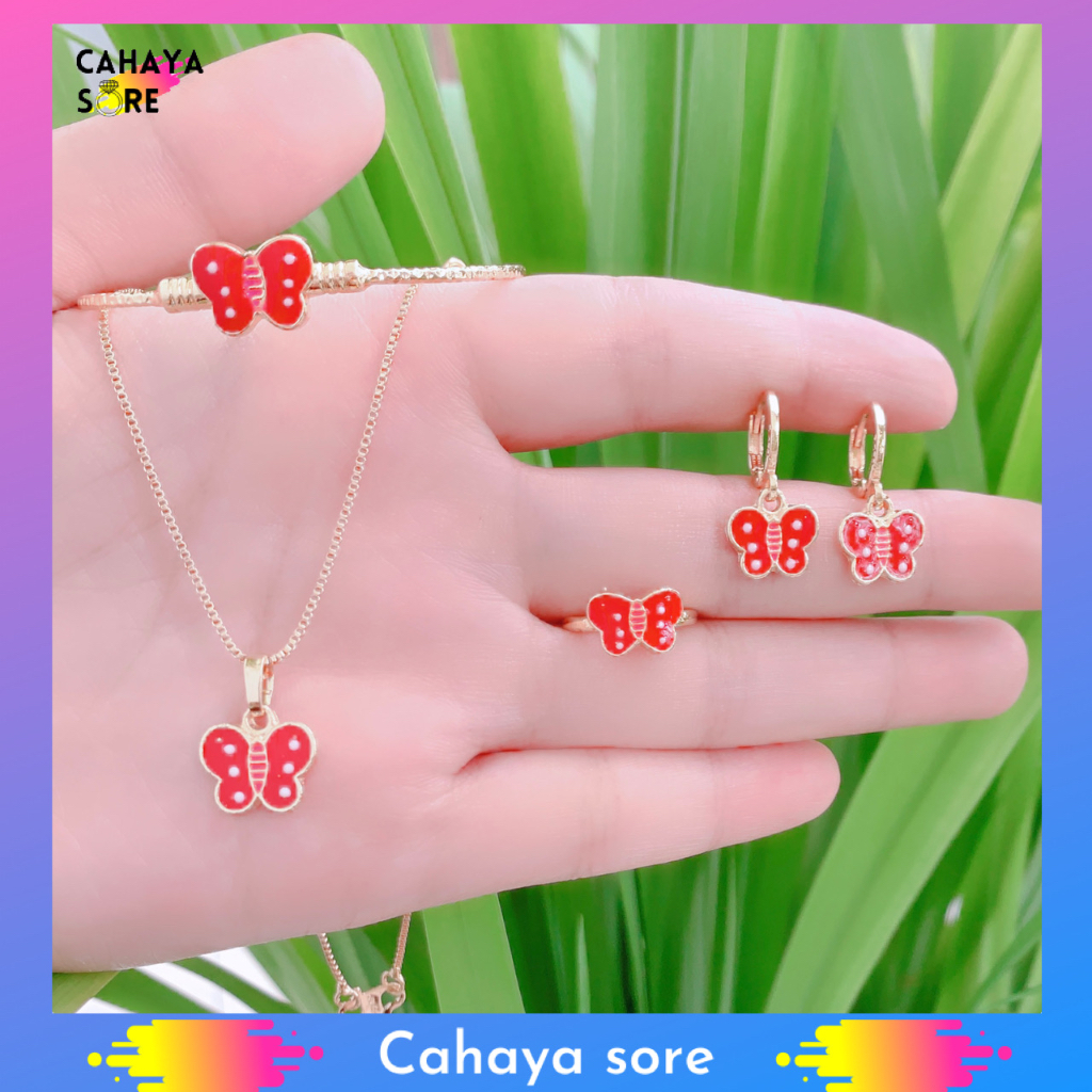 Xuping Set Gold Perhiasan Set Anak Motif RANDOM XA07