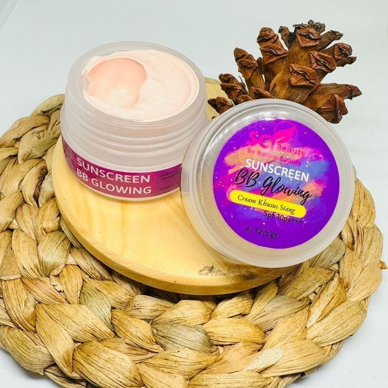 Ready Stock | Sunscreen Pelicin BB Glowing SCI Beauty By Barbie Beauty - 12.5gr