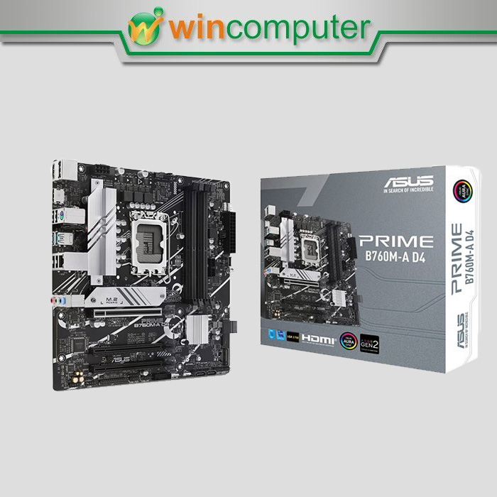 Motherboard Intel Asus PRIME B760M A DDR4 LGA 1700