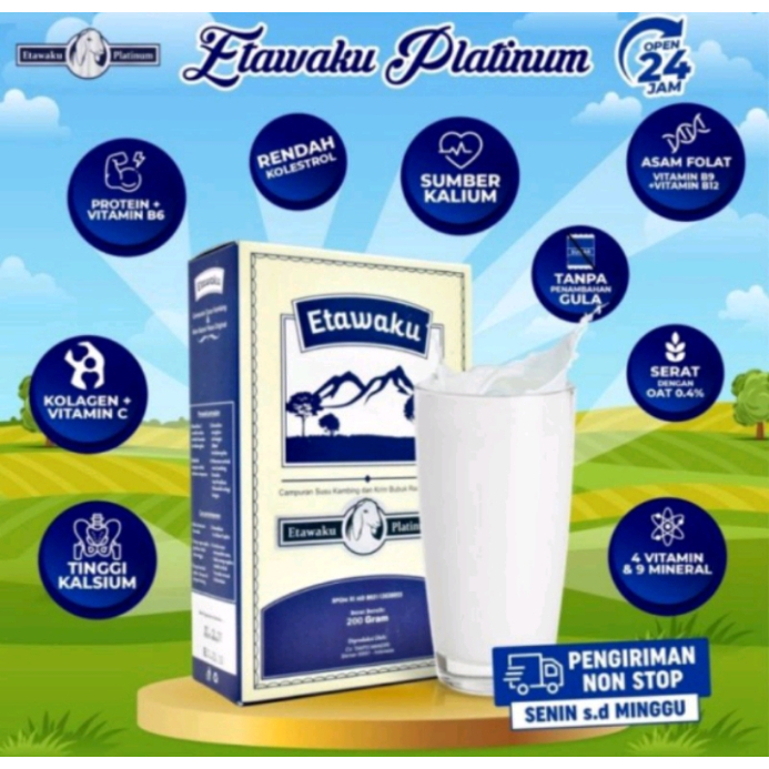 

Susu Etawaku Platinum Paket 3 Box - Kendari