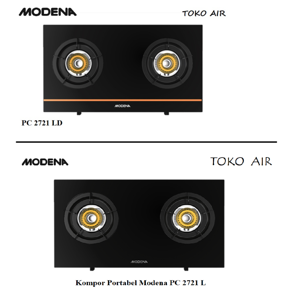 Modena kompor gas portable PC 2721 LD PC2721LD 2721LD PC 2721 L PC2721L