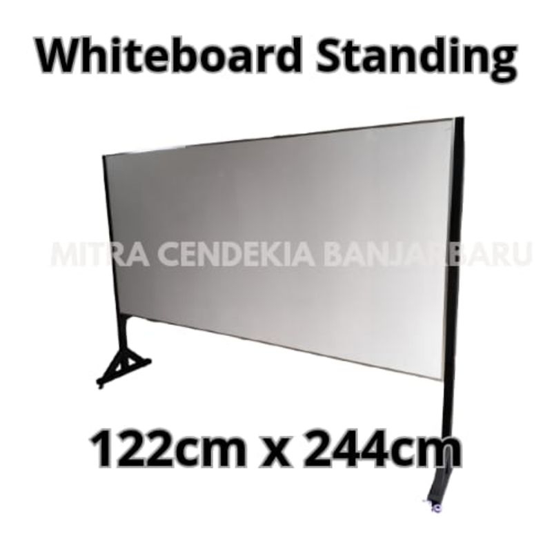 

Papan Tulis Standing / Kaki Kayu Roda 120cm x 180cm / 120cm x 200cm / 122cm x 244cm (free ongkir bjm,mtp kota,dan banjarbaru)