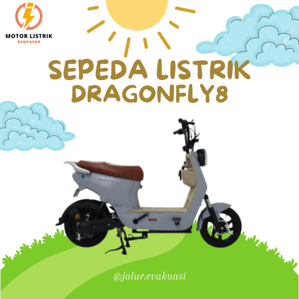 Motor Listrik Uwinfly Dragonfly 8 / Termurah / Terbaik Garansi 10 Tahun
