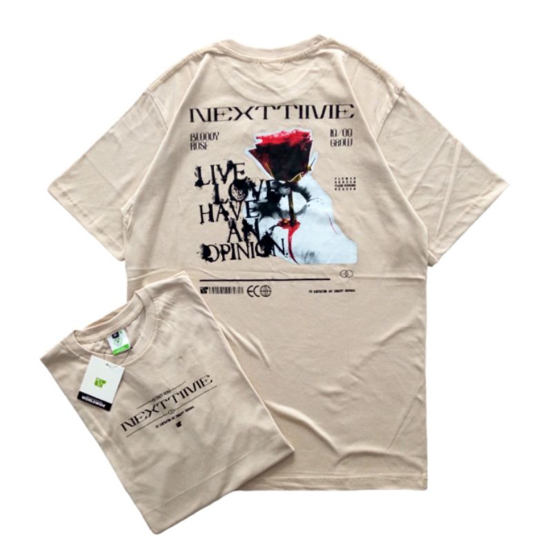 KAOS DISTRO ORIGINAL SEVENKEY x NEXTTIME TSHIRT STREETWEAR SPECIAL ART TEDDY BEER KAOS PRIA
