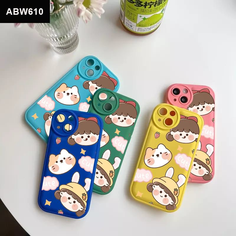 CASE AIRBAG MOTIF KARAKTER VIVO Y75 5G T1 5G Y81 Y83 Y91 Y93 Y95 SOFTCASE MOTIF - BD