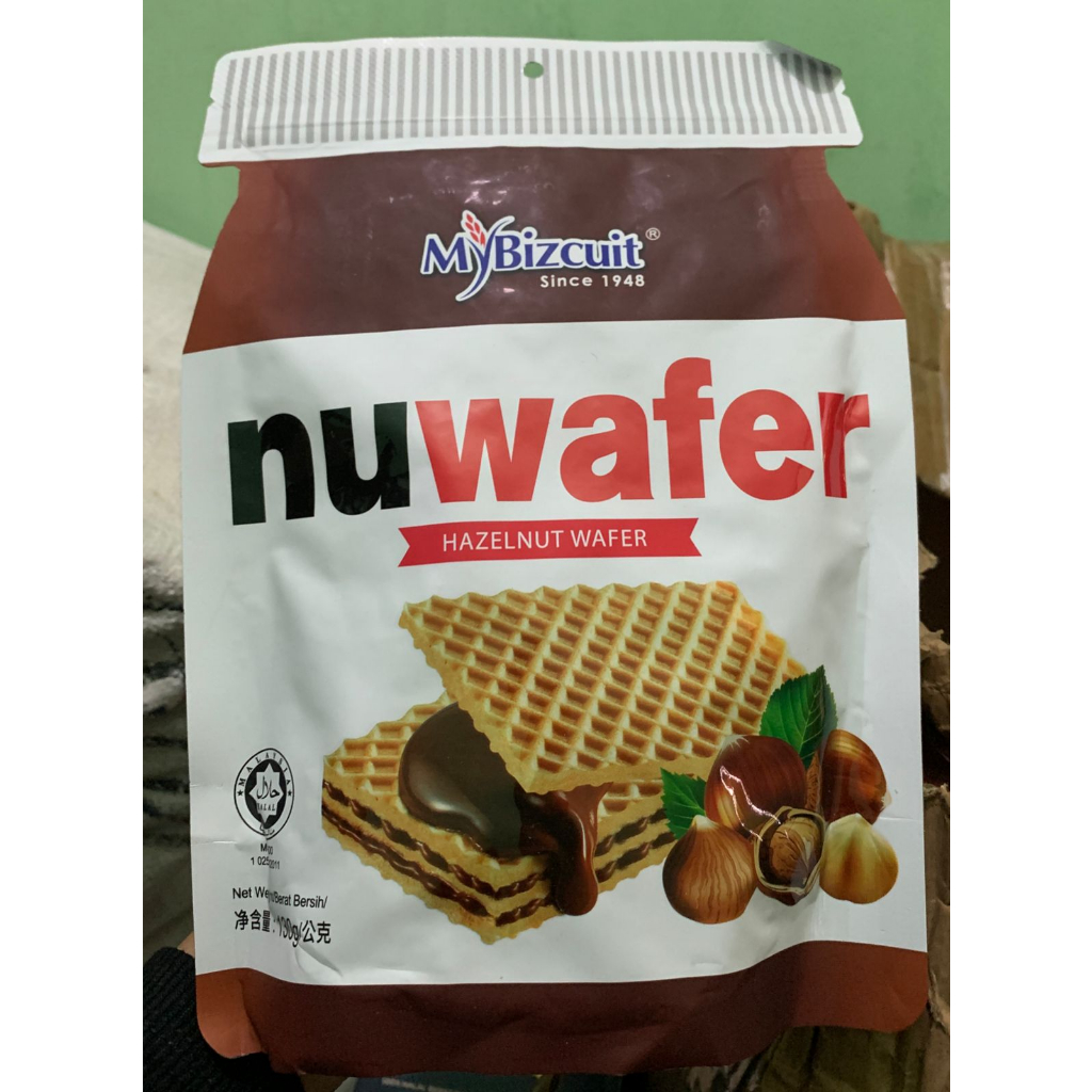 Mybizcuit Nuwafer Hazelnut 130g