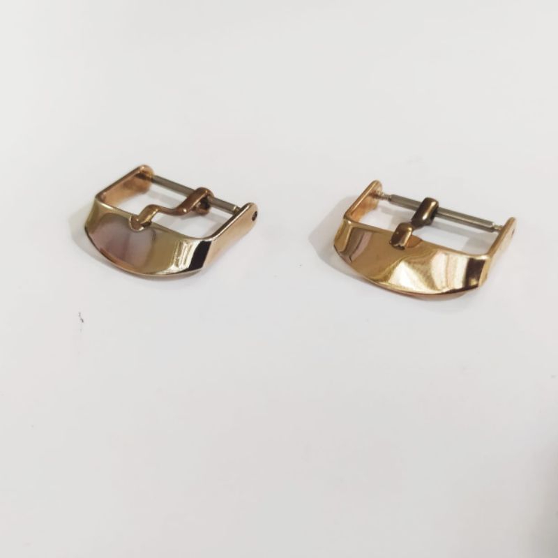 gesper atau buckle rose gold size 18 mm