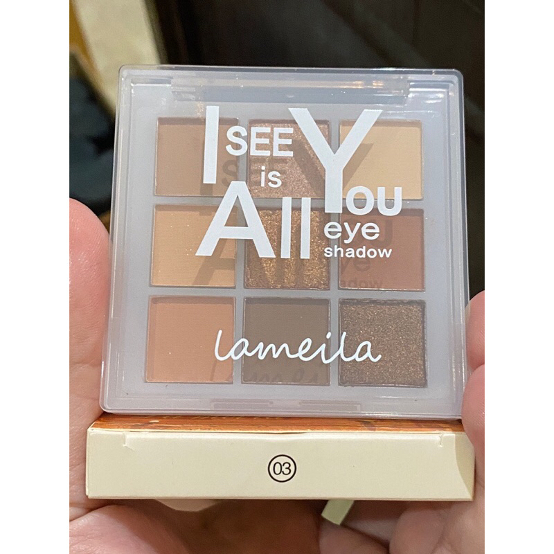 eyeshadow lameila 9 warna