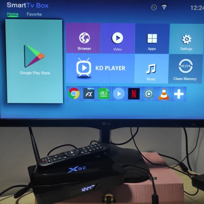 STB Android X92 Amlogic S912 Gigabit