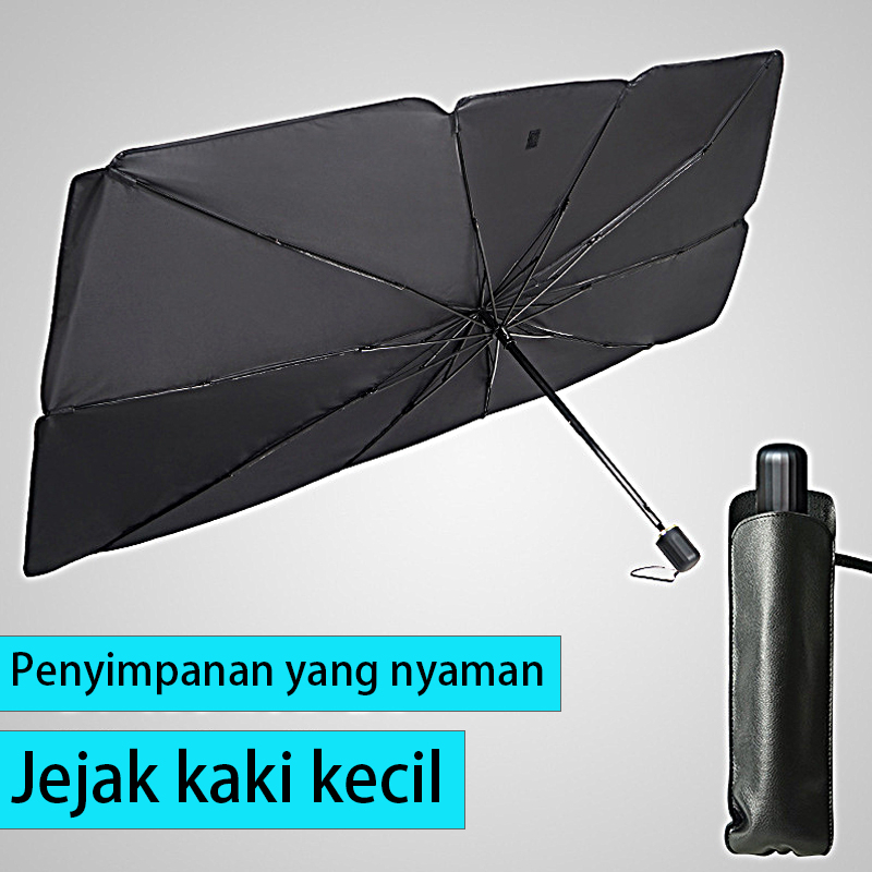 Payung Penutup Pelindung Anti Panas Mobil Kaca Depan Umbrella Sunshade