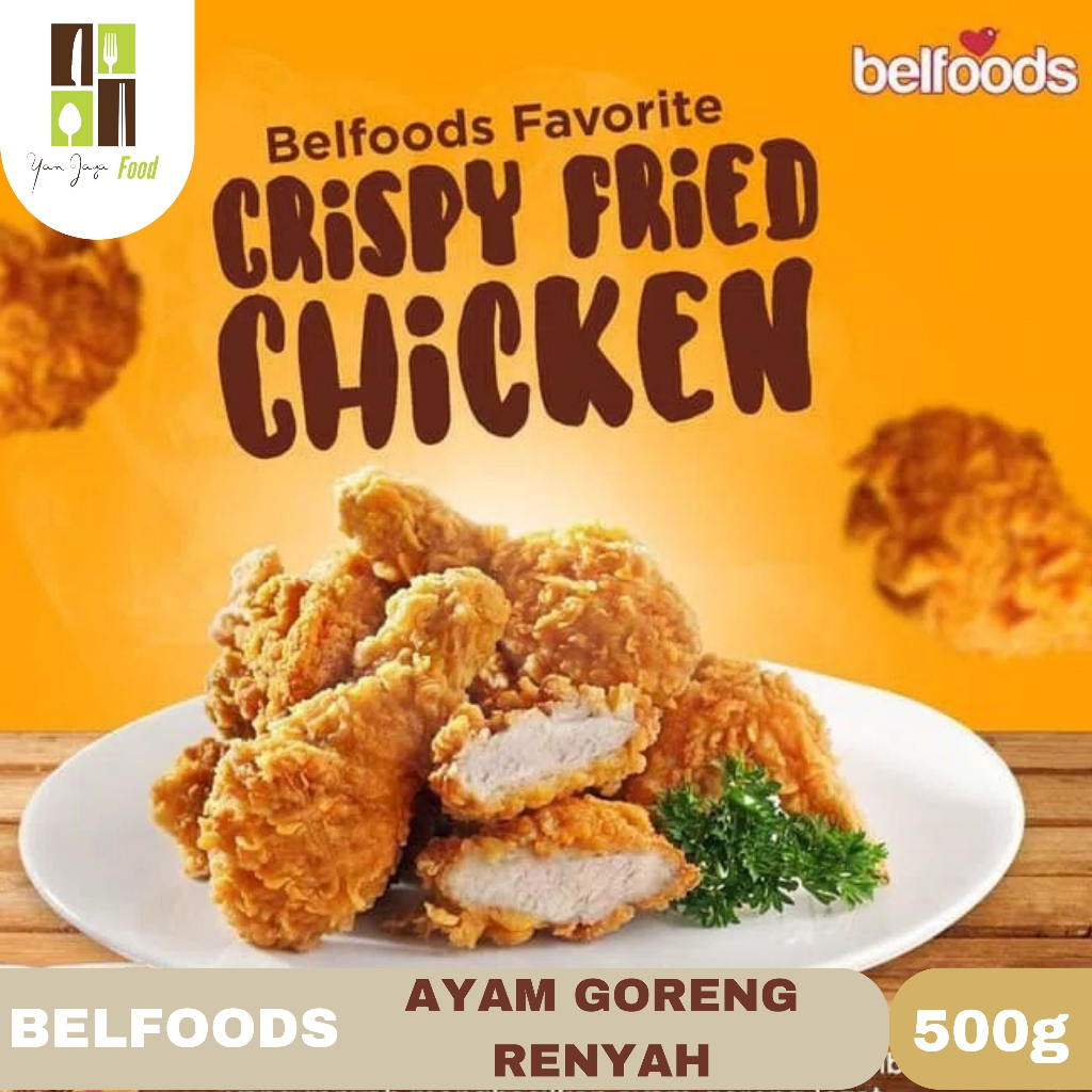 Belfoods Crispy Chicken Spicy / ayam Goreng Pedaaaz/ Pedas 500g