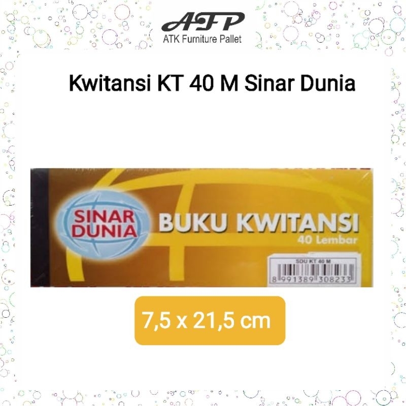 

Kwitansi KT 40 M Sinar Dunia Mini Kecil Kuitansi