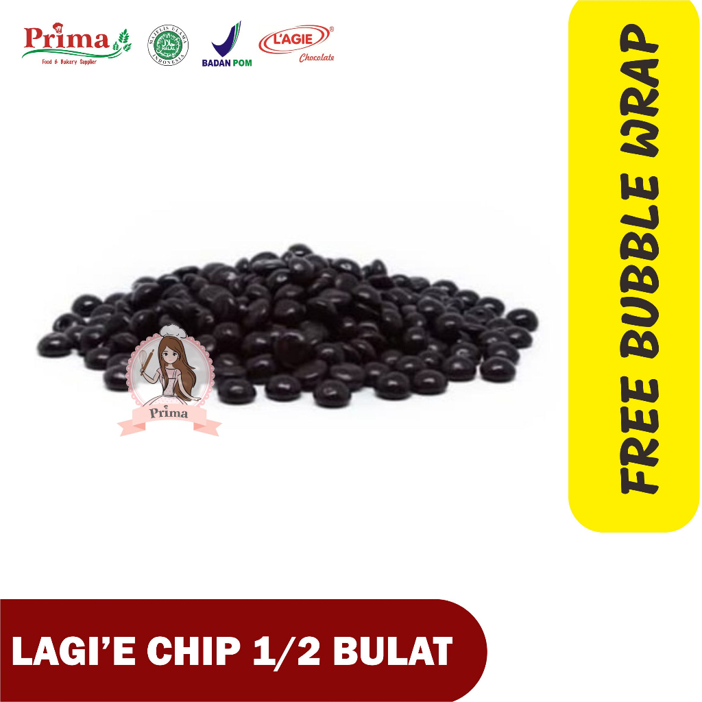 

Choco chips - Lagi'e setengah bulat (kemasan repack)