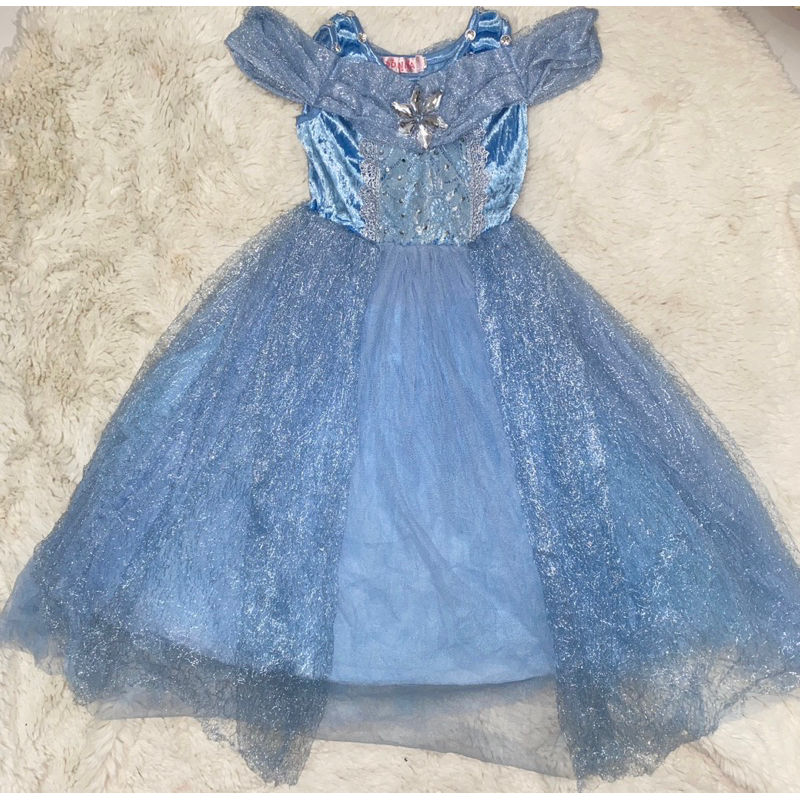 Dress Anak Cinderella LD 100 anak 1-3 tahun
