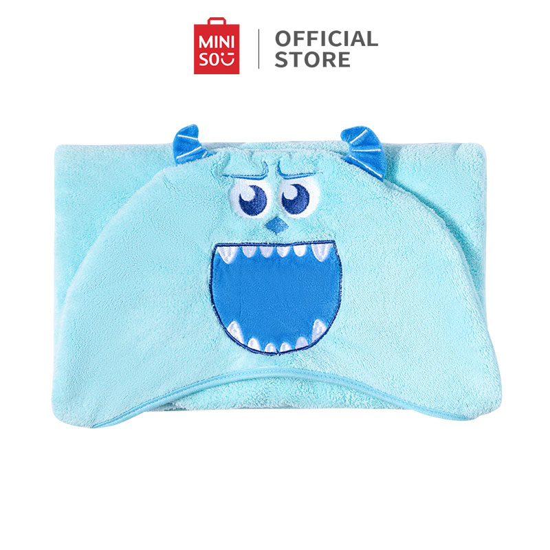 MINISO Selimut Dengan Topi Lotso Blanket with Hat Toy Story Collection Alien James Sullivan Kain Lembut Penyerapan Air Cepat 100*80cm-James Sullivan