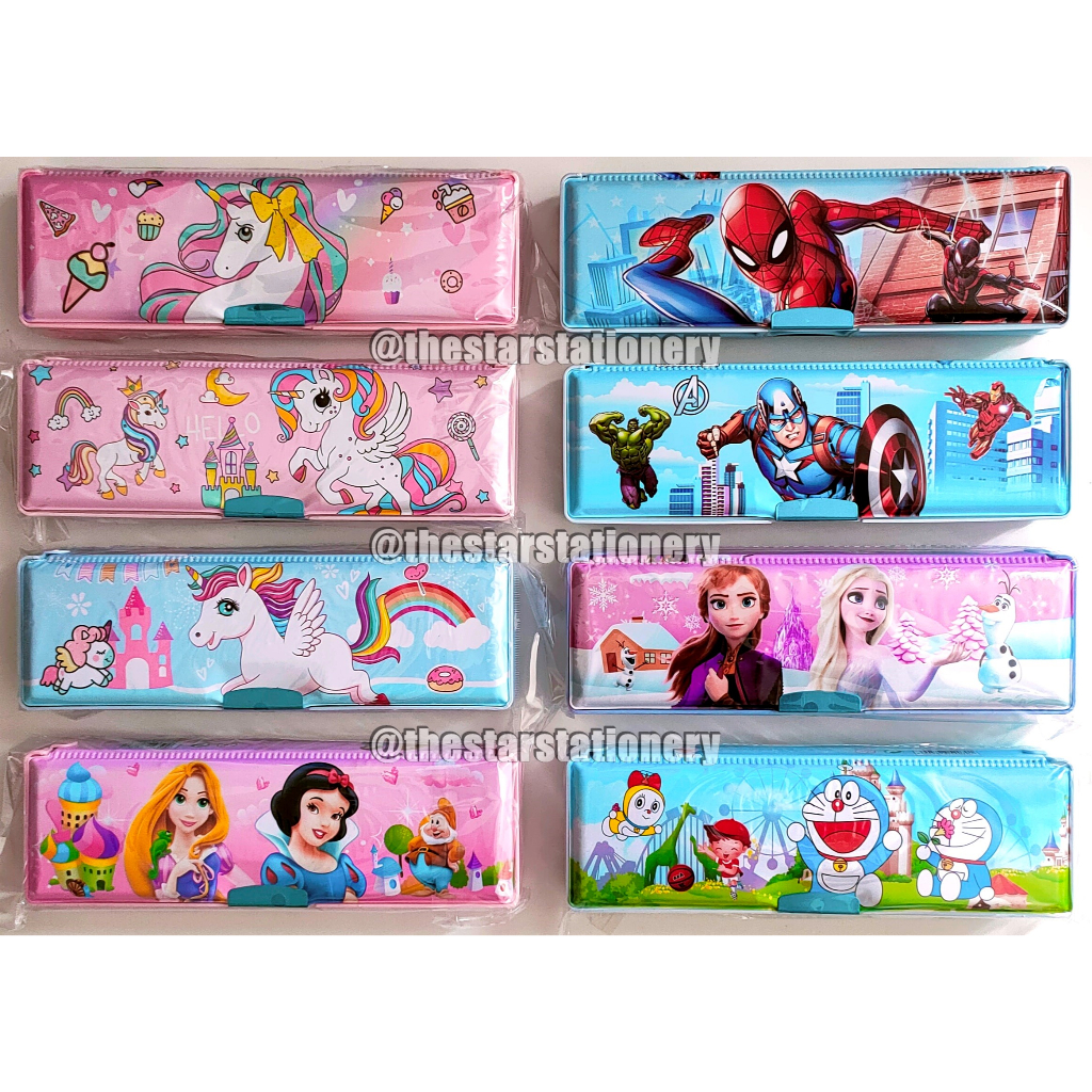 

(1 Biji) Gabungan Kotak Pensil Magnet FY-2070 C-9960 / Tempat Pensil Magnet 20*6.5*3.5 Cm