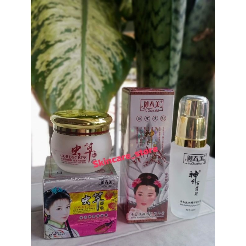 PAKET HEMAT YU CHUN MEI ORIGINAL SERUM DAN CREAM MALAM