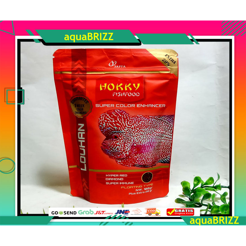 PELET LOUHAN HOKKY SUPER COLOR ENHANCHER 100 GRAM