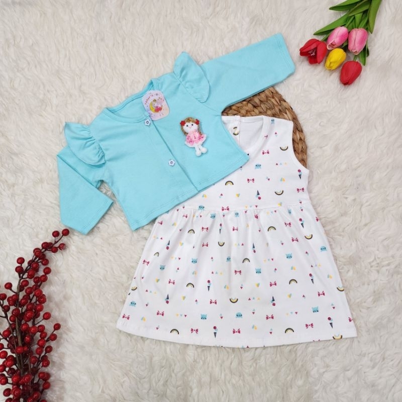 Baju bayi perempuan dress Bolero