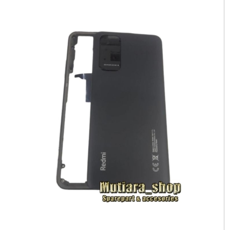 CASING / TUTUP BELAKANG FULLSET / BACKDOOR + BAZEL REDMI NOTE 11 4G / NOTE 11S