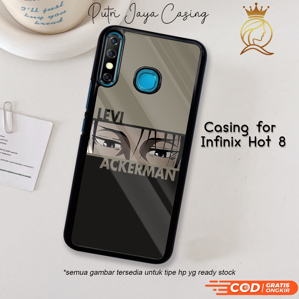 Case Hp Infinix Hot 8 Casing Infinix Hot 8 Motif ANIMELEVI Casing Terbaru Case Karakter Lucu Keren C