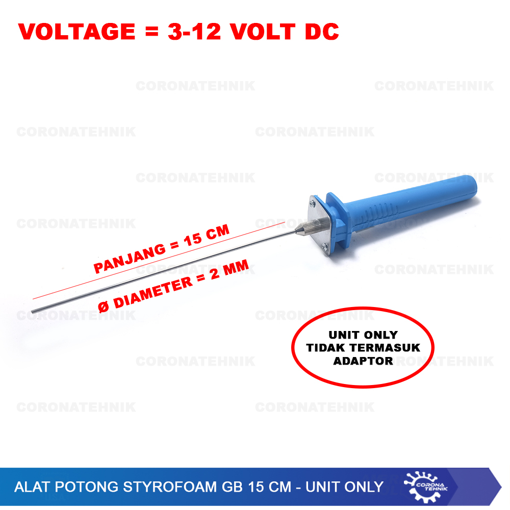 Alat Potong Styrofoam GB 15 cm - Unit Only