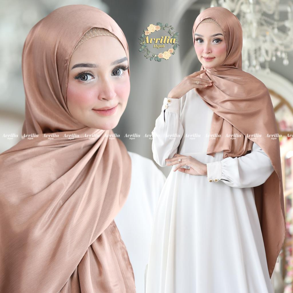 Pashmina Cradenza Silk Premium / Hijab Pashmina Panjang