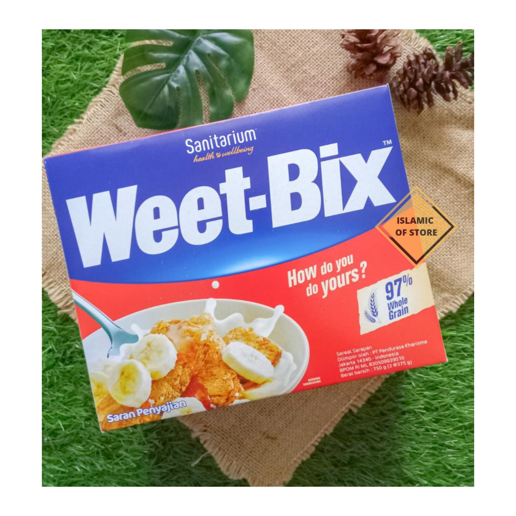 

WEET BIX CEREAL / WEETBIX SANITARIUM SEREAL OAT 750 Gr ORIGINAL TERMURAH