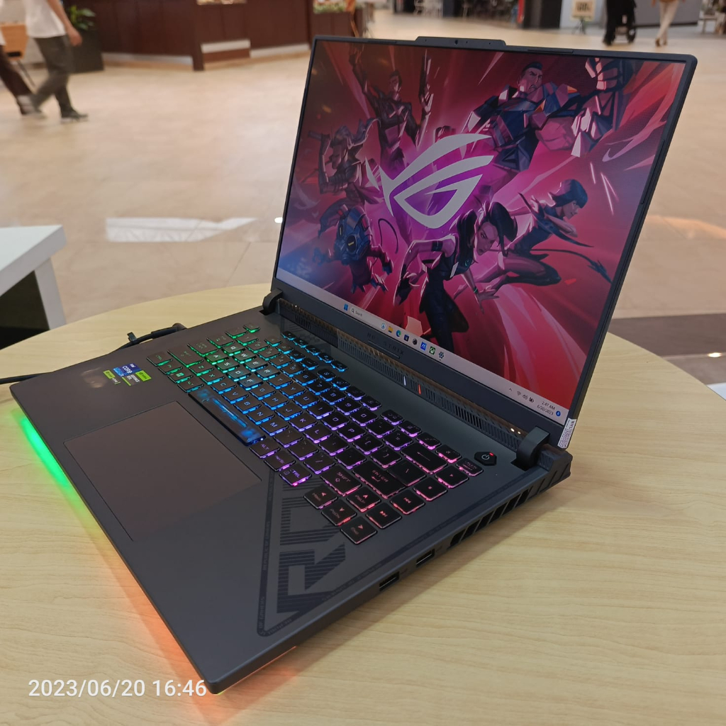 Laptop Gaming Asus Rog Strix G614JV Intel I7 13650HX 16Gb Ram 512Gb Ssd Nvidia Rtx 4060-8Gb 16 Wuxga Ips Windows 11 Original