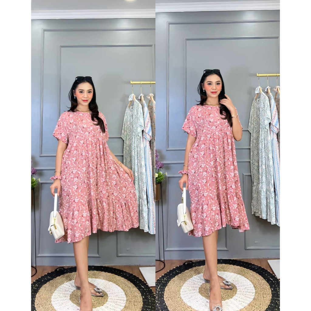 Zea dress byceline/Dress Selutut/dress viral