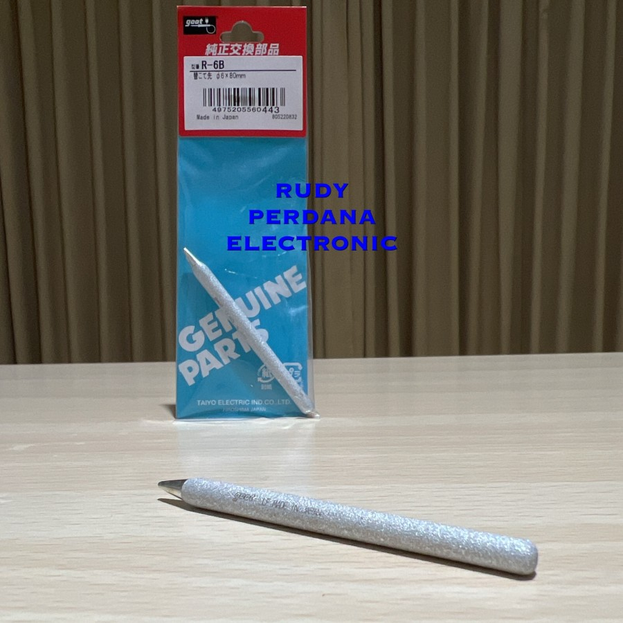 MATA SOLDER 60 WATT TUMPUL KRISTAL TIP GOOT R-6S 60W